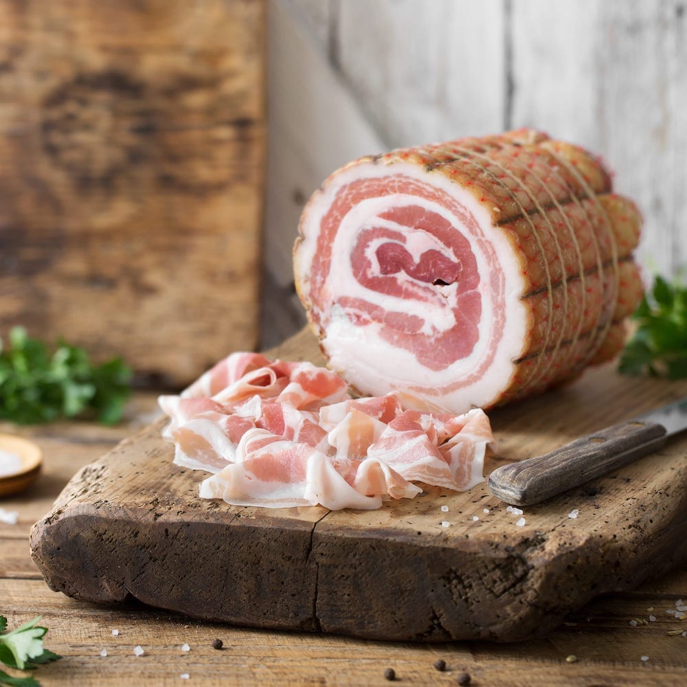 Rolled Pancetta (Bacon)